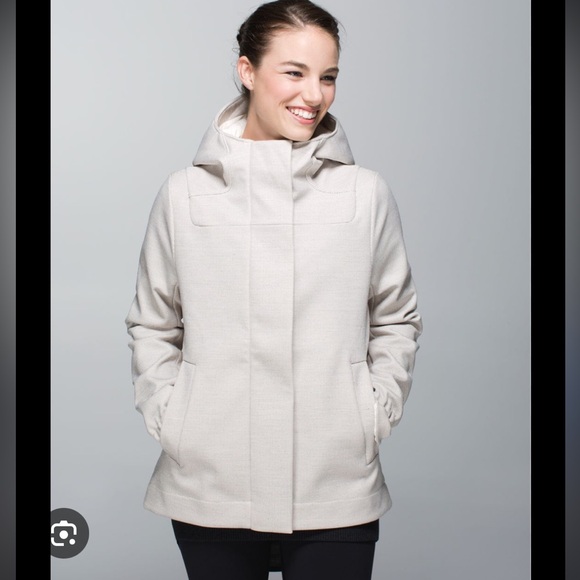 Lululemon fleece lined jacket sz8 - Picture 4 of 6